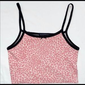 Brandy Melville cheetah tank top for sale!!